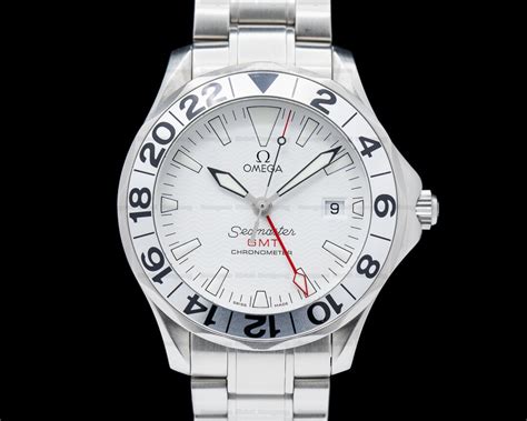 omega seamaster gmt white|omega seamaster gmt 2535.80.00.